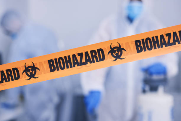 Professional Biohazard technician working in Cuero, TX